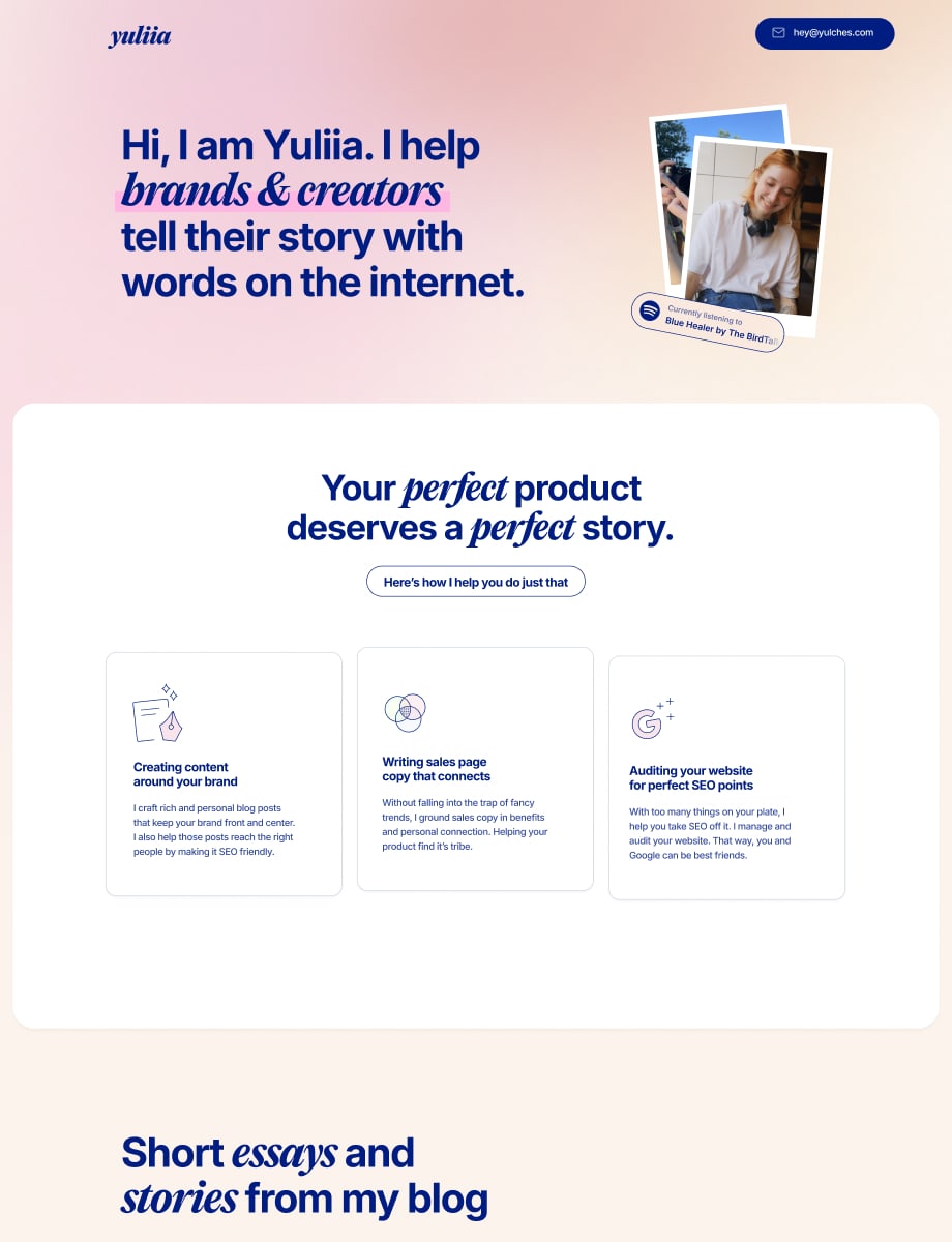 yuliia project